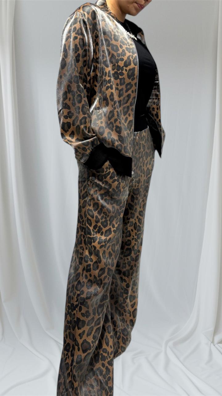 Leopard print set