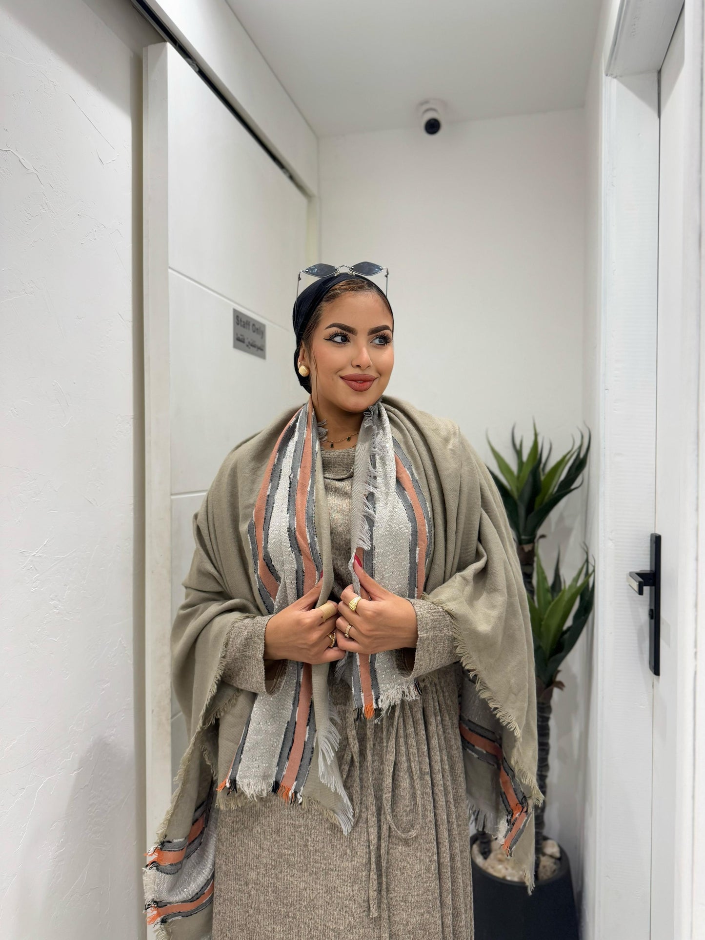 lightweight wool autumn dress