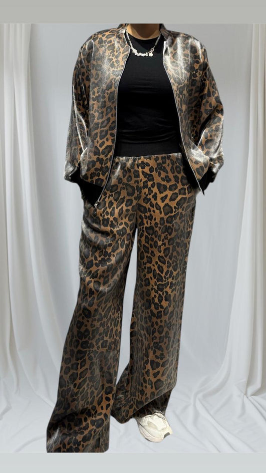 Leopard print set